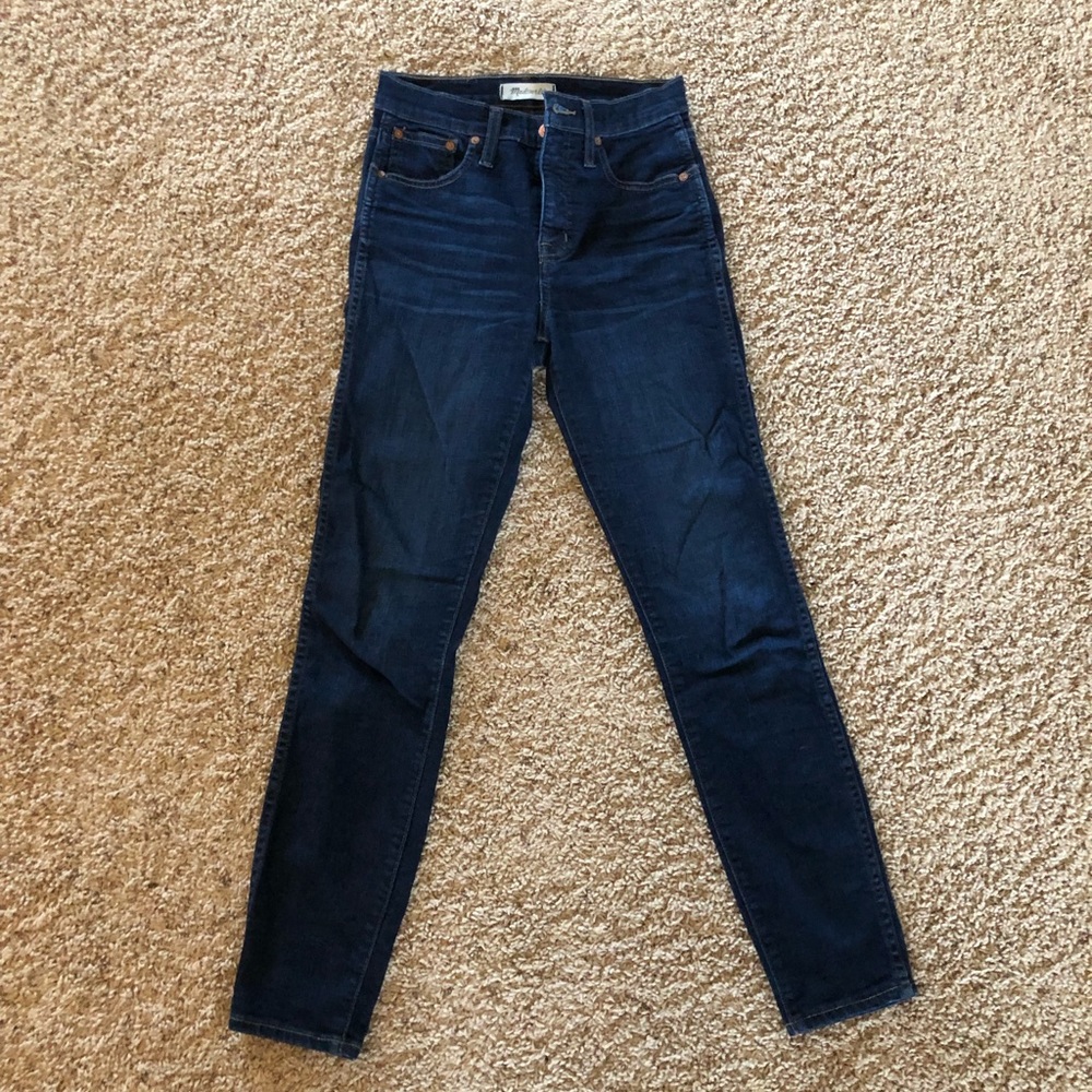 Madewell High Rise Skinny denim
